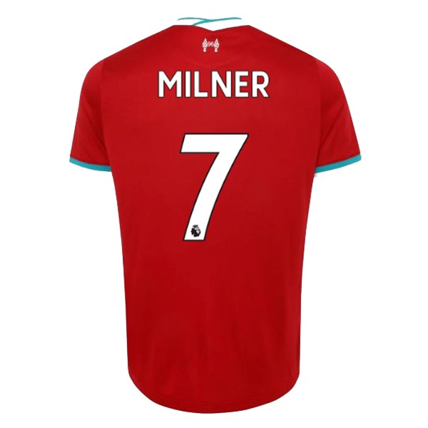 Camiseta Liverpool NO.7 Milner 1ª 2020-2021 Rojo